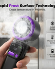 199-Speed Digital Display HandheldCooling Fan
